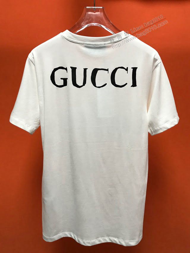 Gucci夏裝短袖 頂級版本 古馳2020新款T恤 男女同款  tzy2406